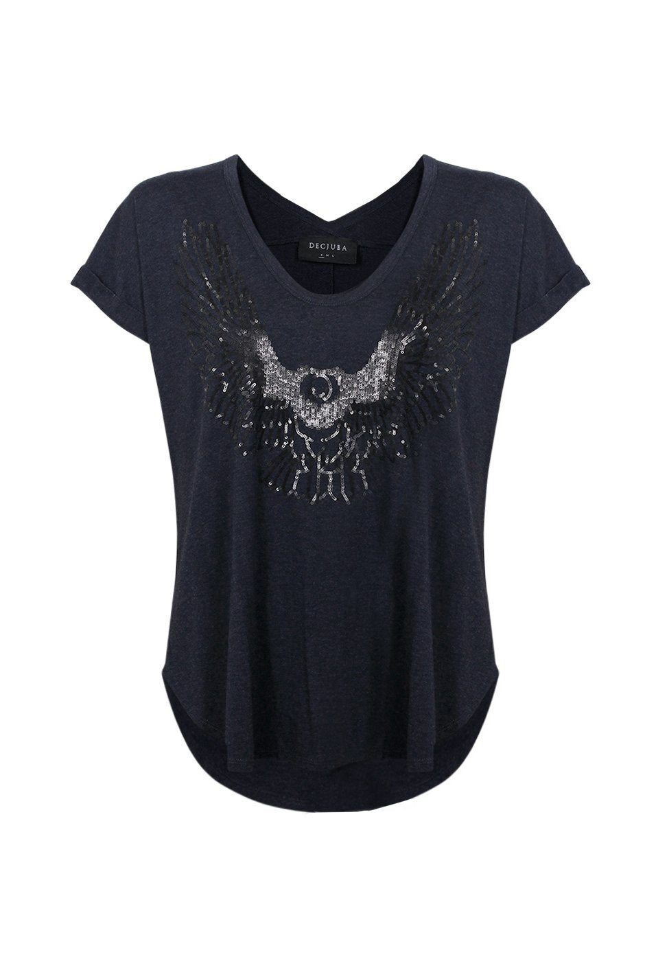 [TEST] Sequin Eagle Band Tee
