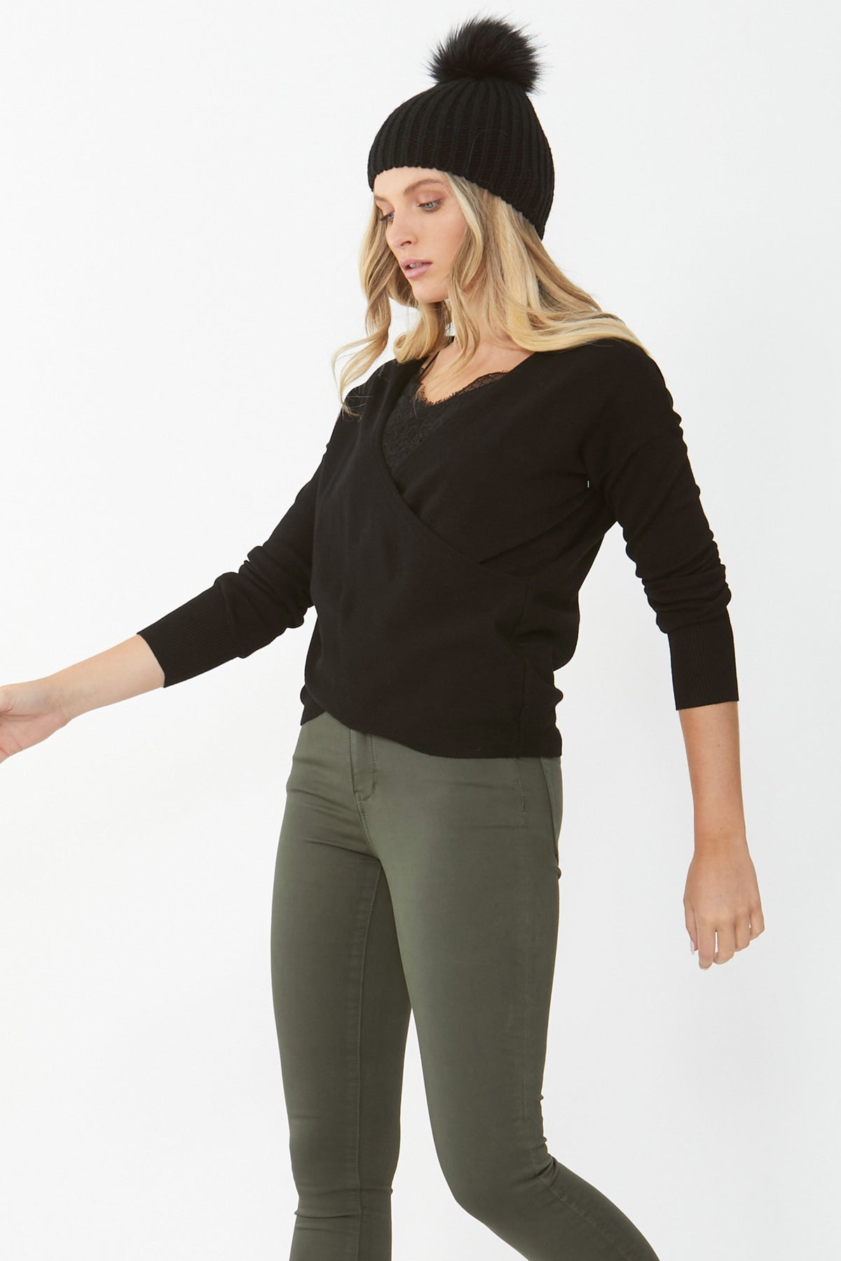 [TEST] Rosie Cross Front Knit