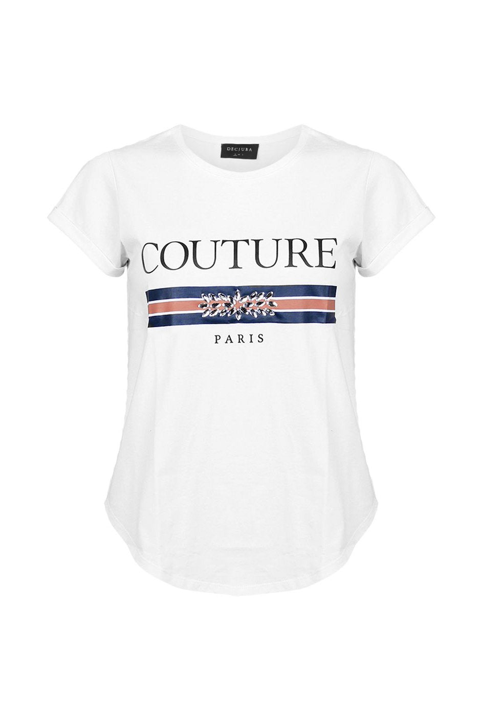 [TEST] Couture Embellished Logo Tee