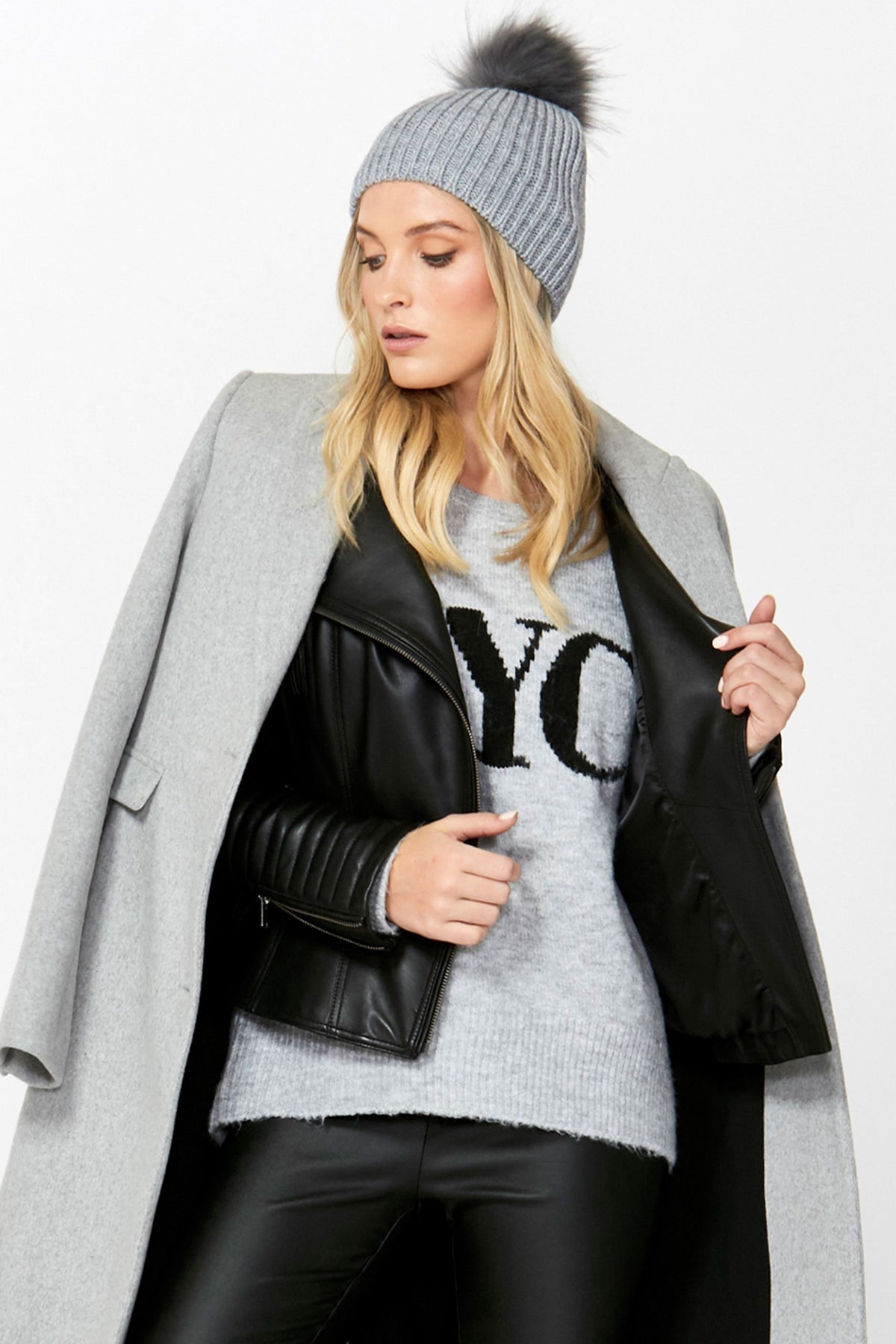 [TEST] NYC Text Knit Pullover