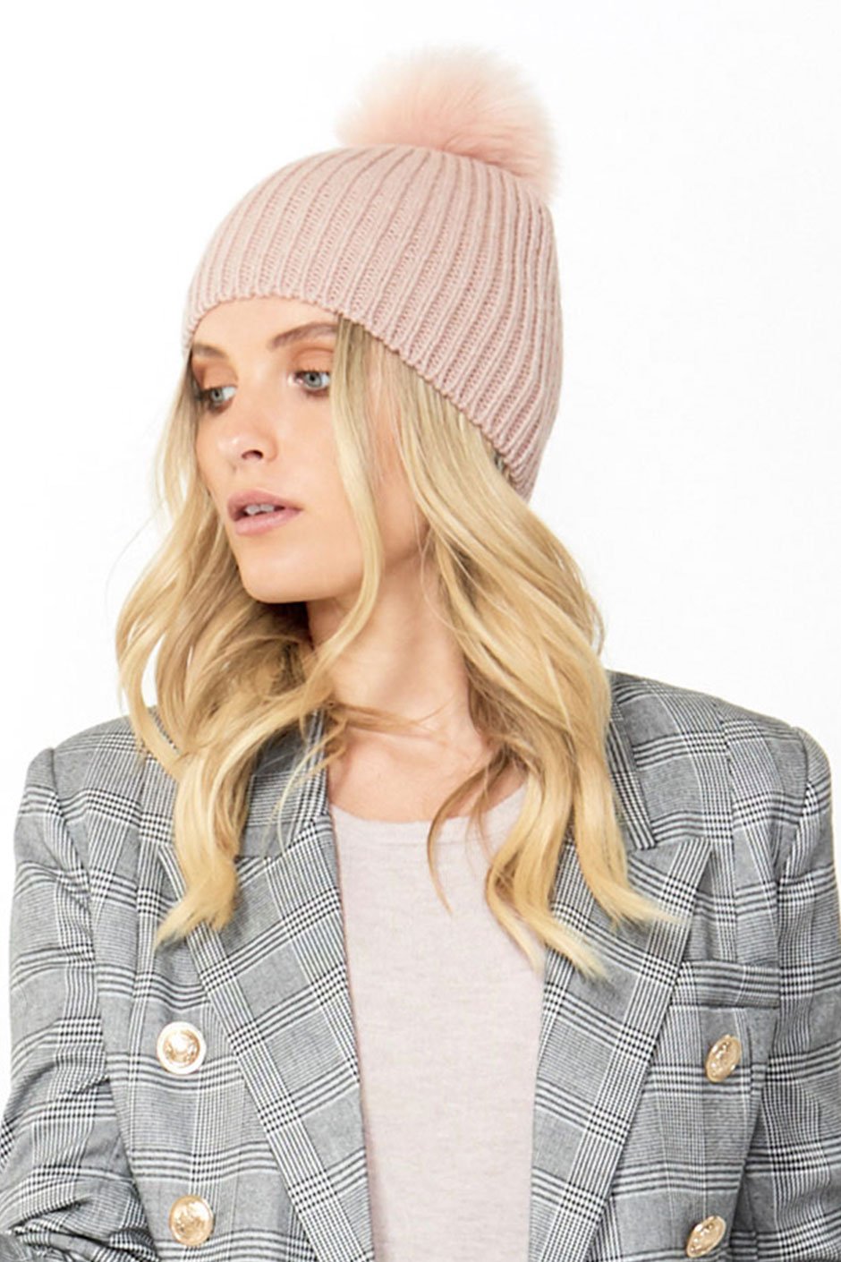 [TEST] Paige Single Pom Beanie