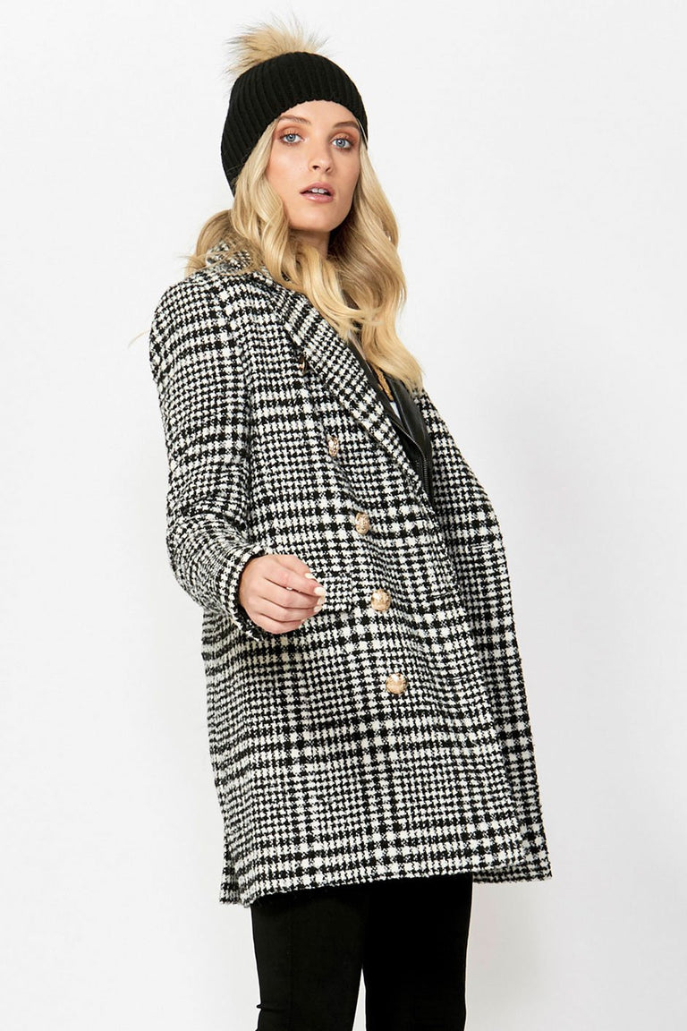 [TEST] Lilla Boucle Check Coat
