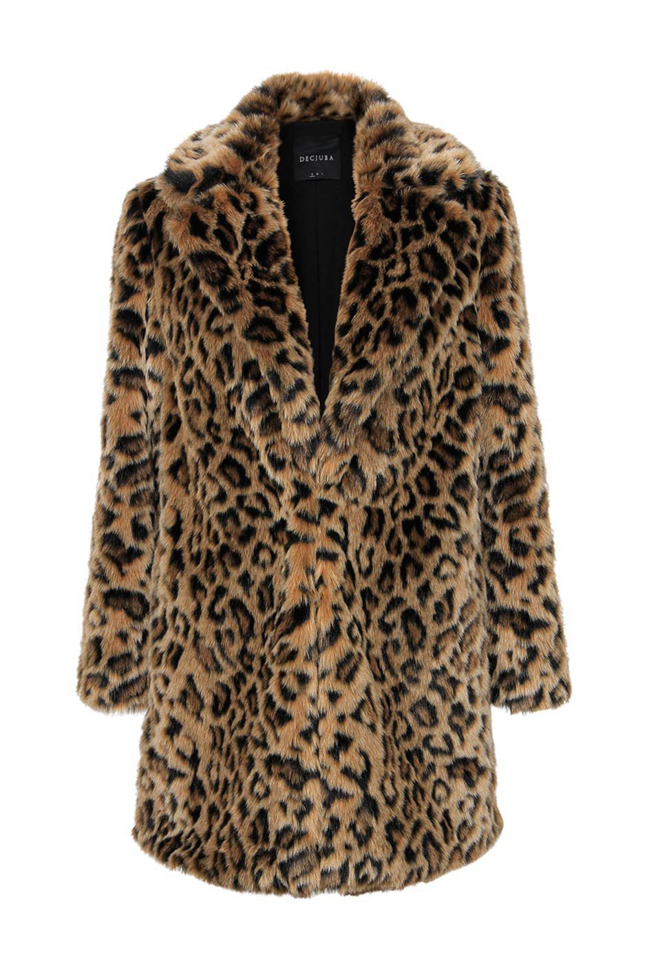 [TEST] Hannah Faux Fur Leopard Coat