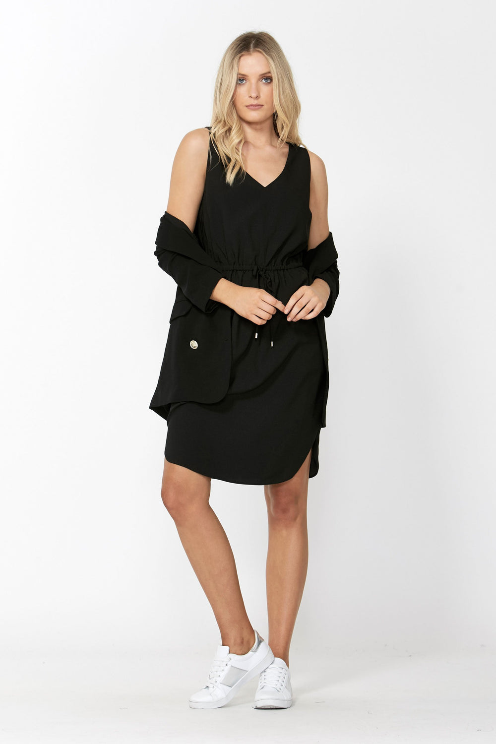 [TEST] Mexico Mini Drawstring Dress