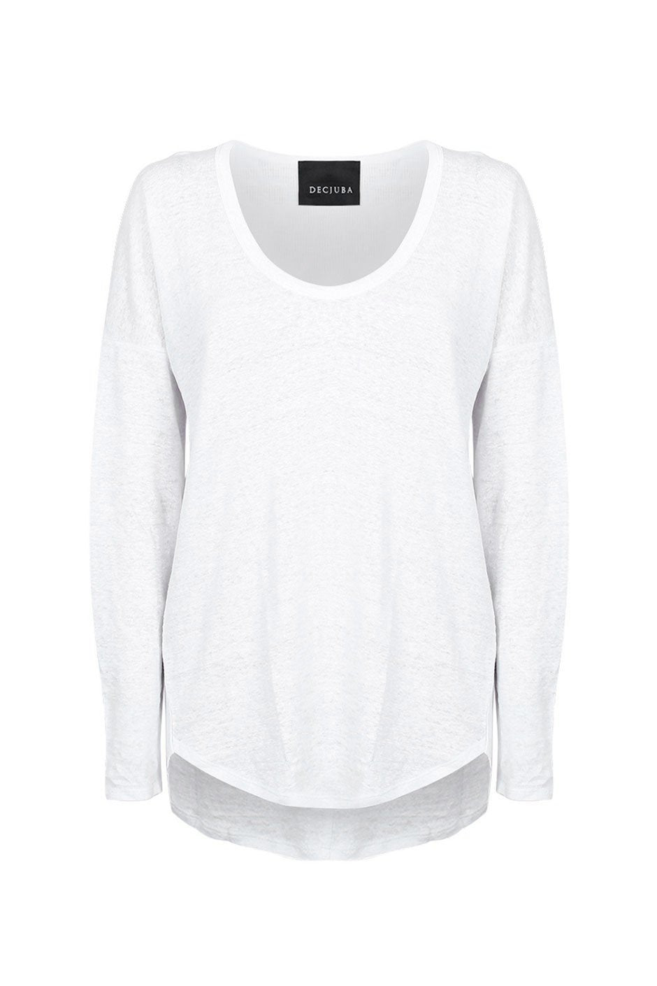 [TEST] Crosby Long Sleeve Linen Tee