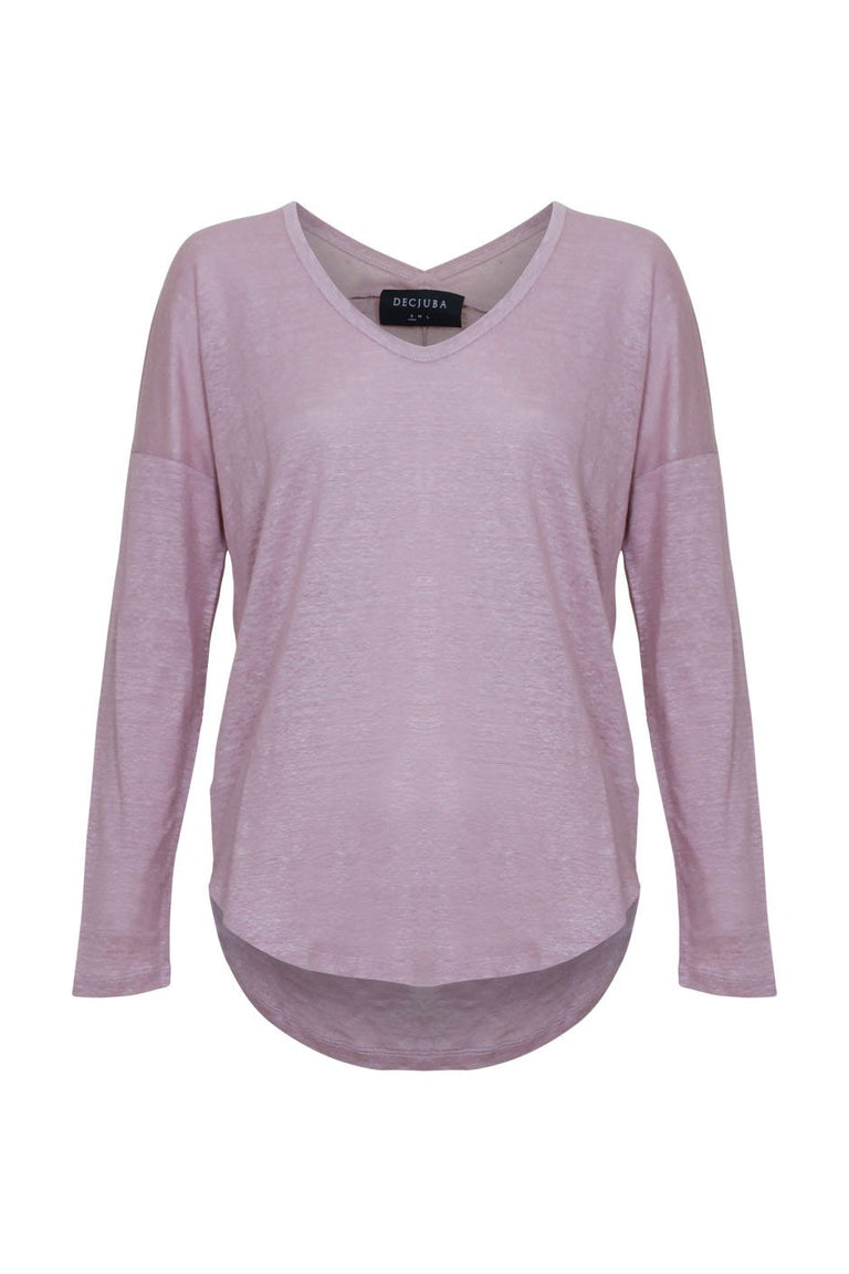[TEST] Crosby Long Sleeve Linen Tee