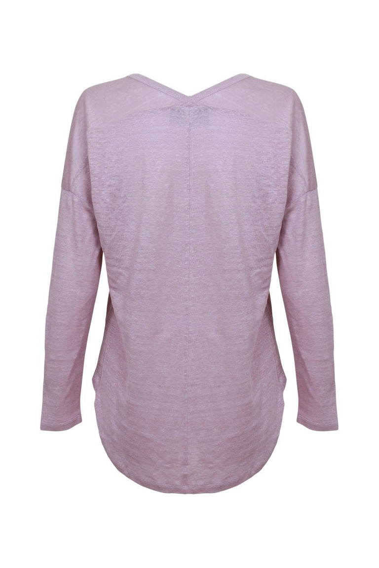 [TEST] Crosby Long Sleeve Linen Tee