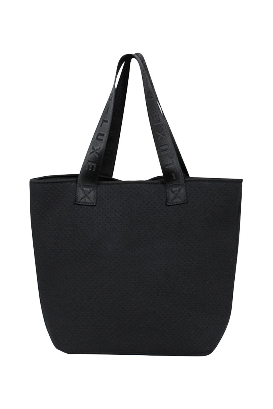 [TEST] Luxe Logo Handle Neoprene Tote