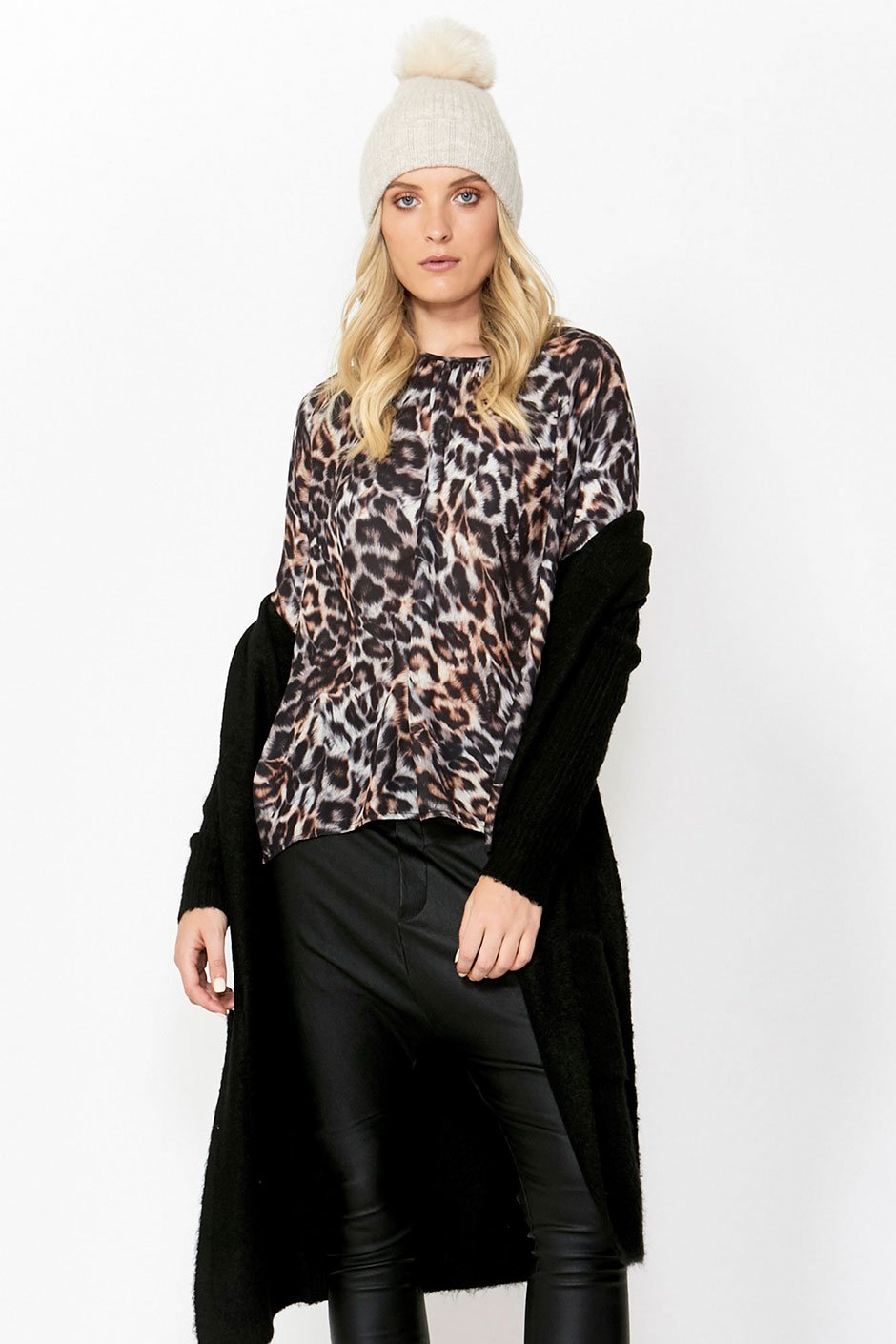 [TEST] Marina Rib Sleeve Cardi