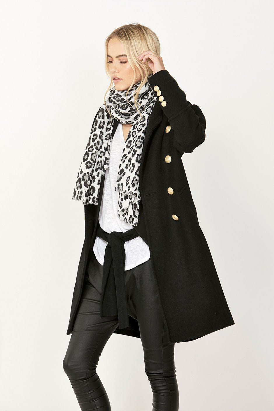 [TEST] Leopard Print Scarf