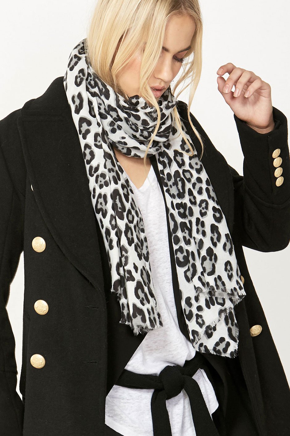 [TEST] Leopard Print Scarf