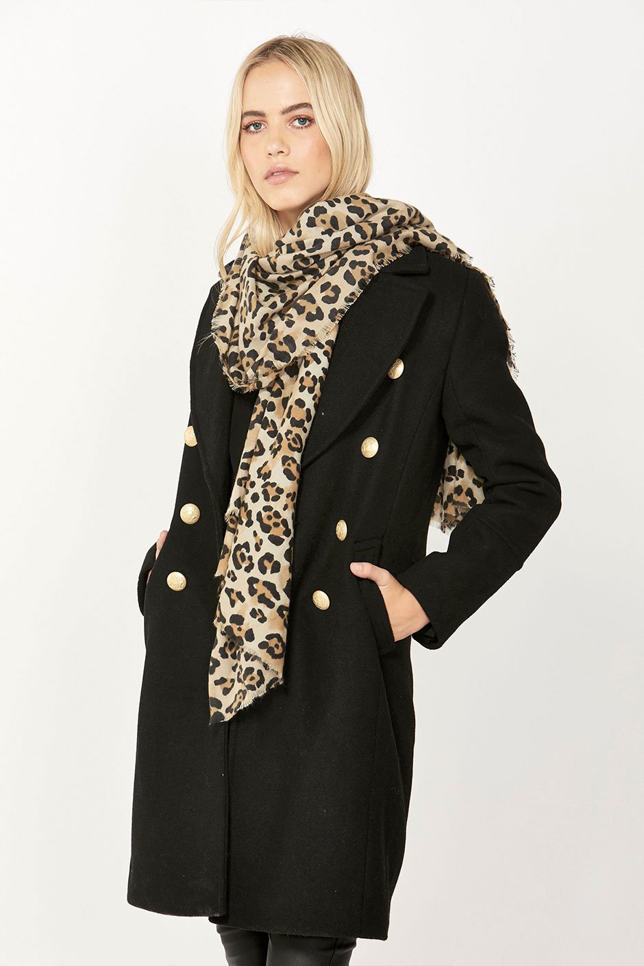 [TEST] Leopard Print Scarf