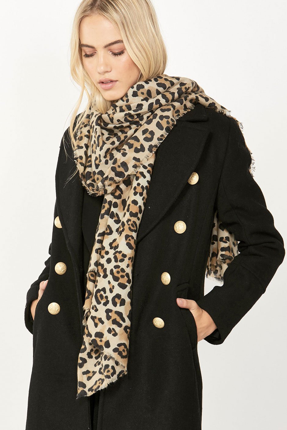 [TEST] Leopard Print Scarf