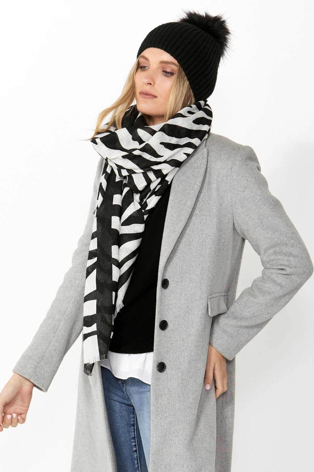 [TEST] Animal Twin Lines Scarf