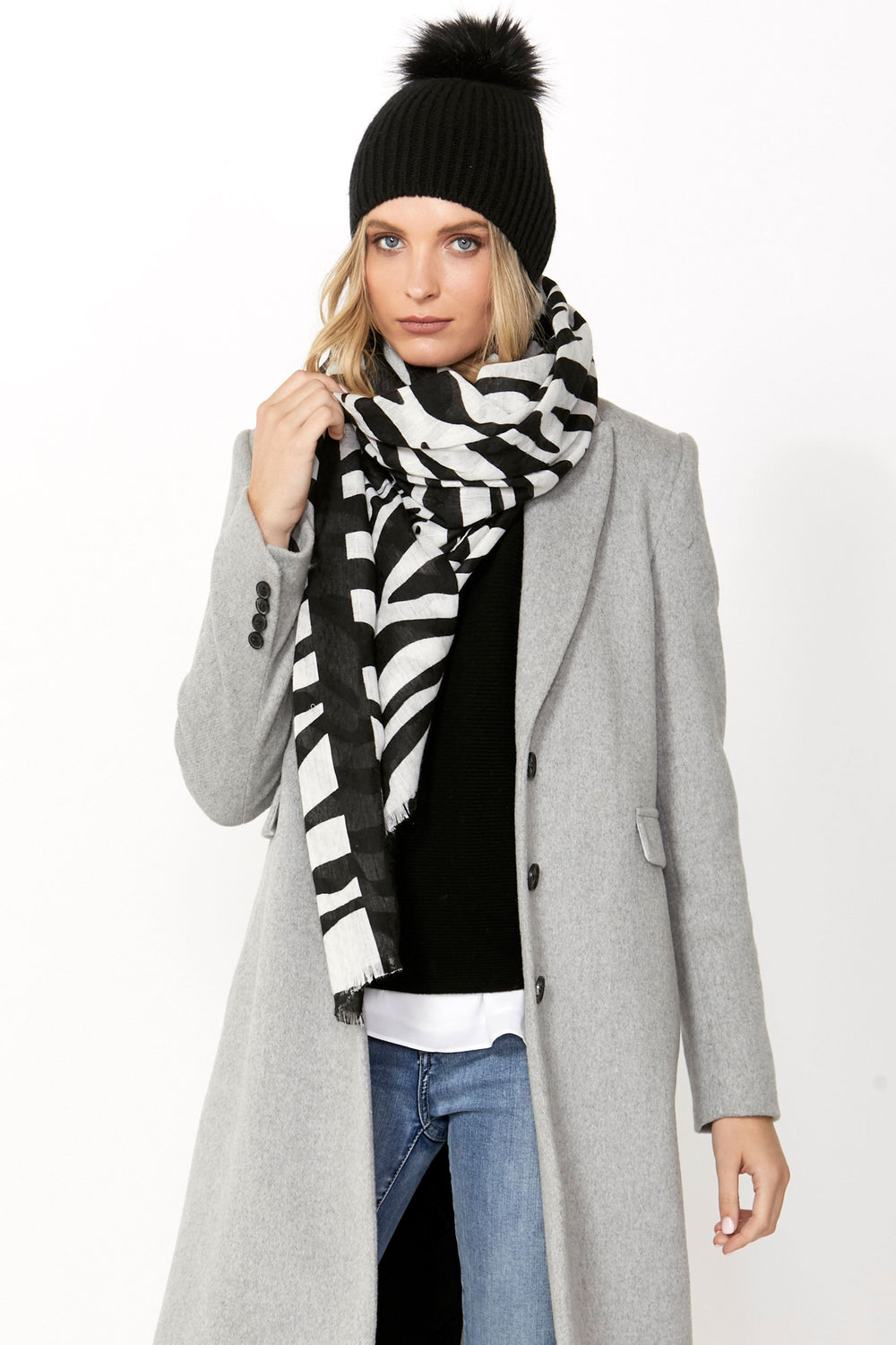 [TEST] Animal Twin Lines Scarf