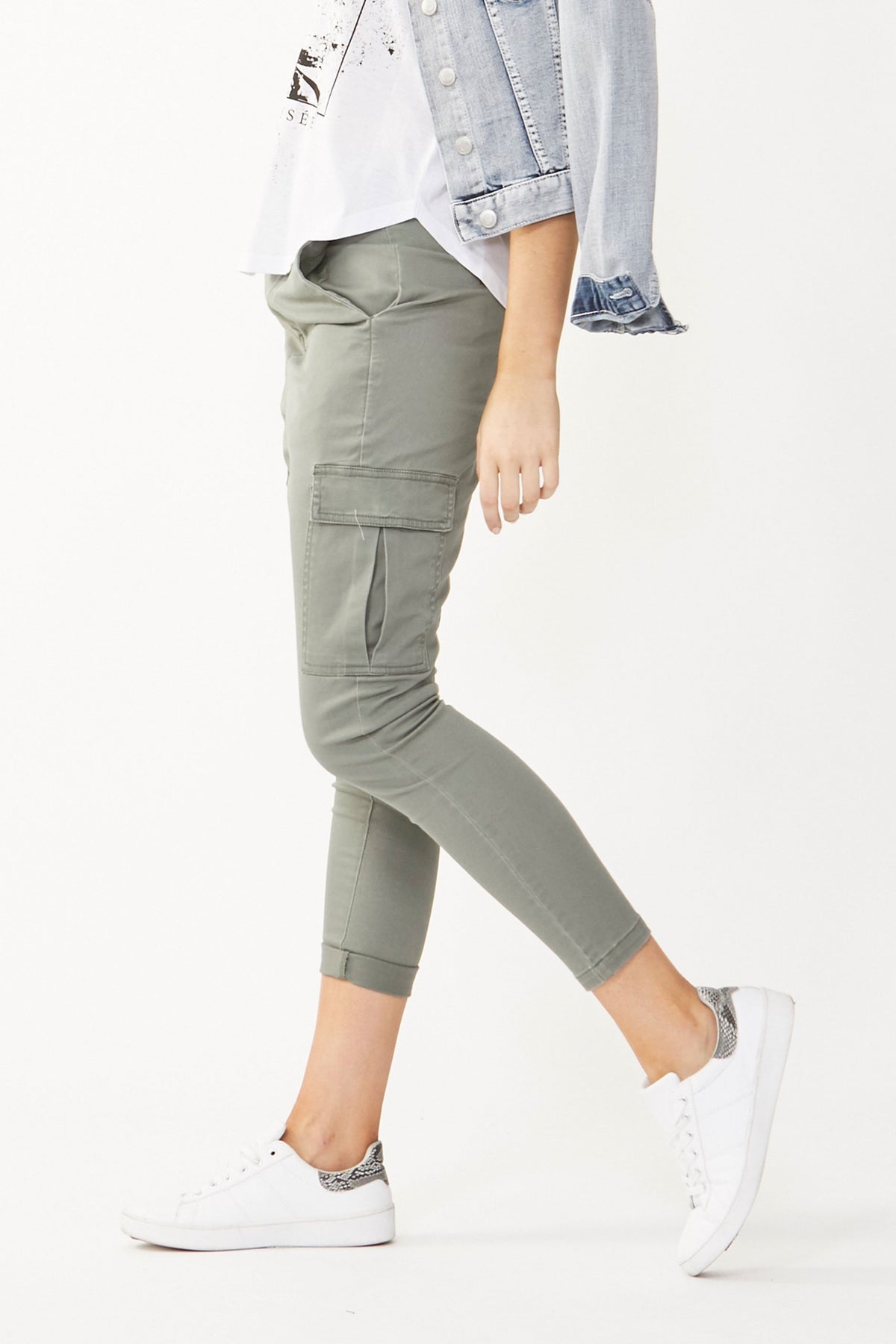 [TEST] Jessie Twill Drop Crotch Pant