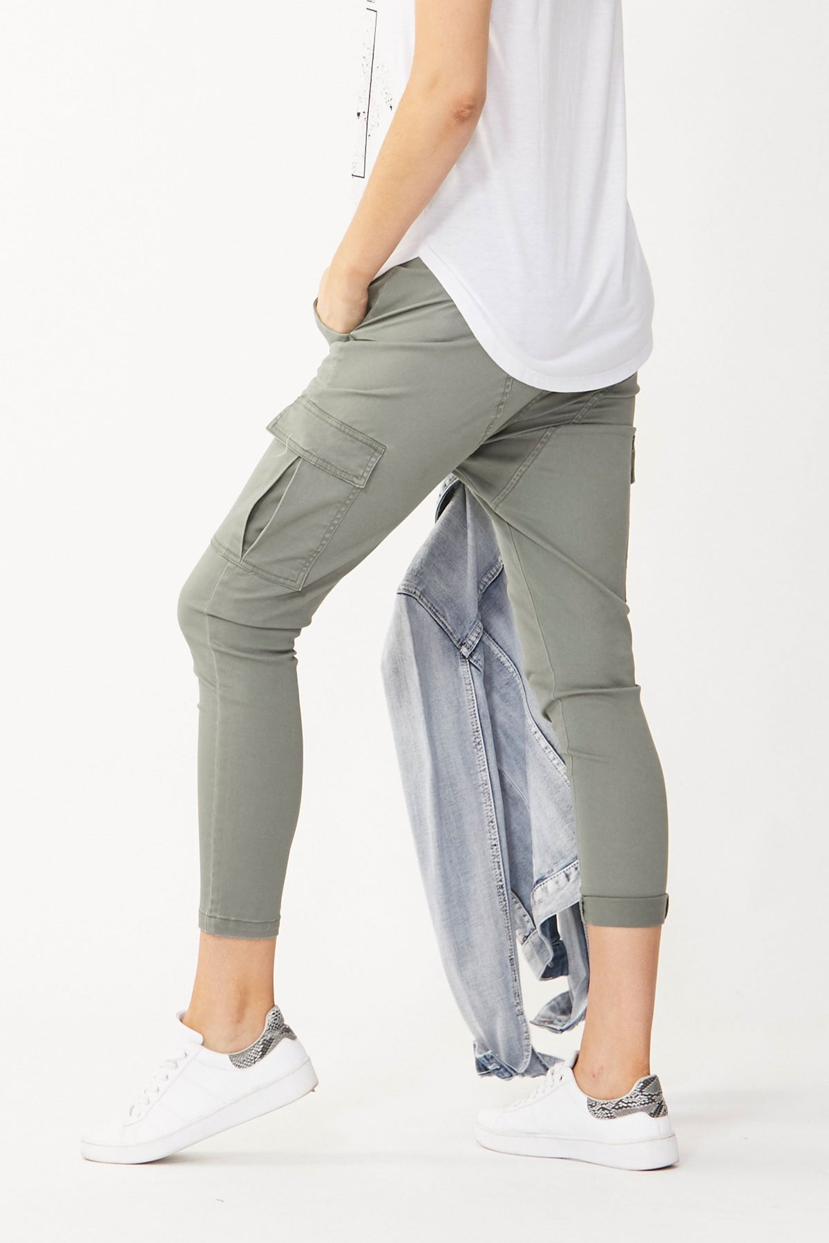 [TEST] Jessie Twill Drop Crotch Pant