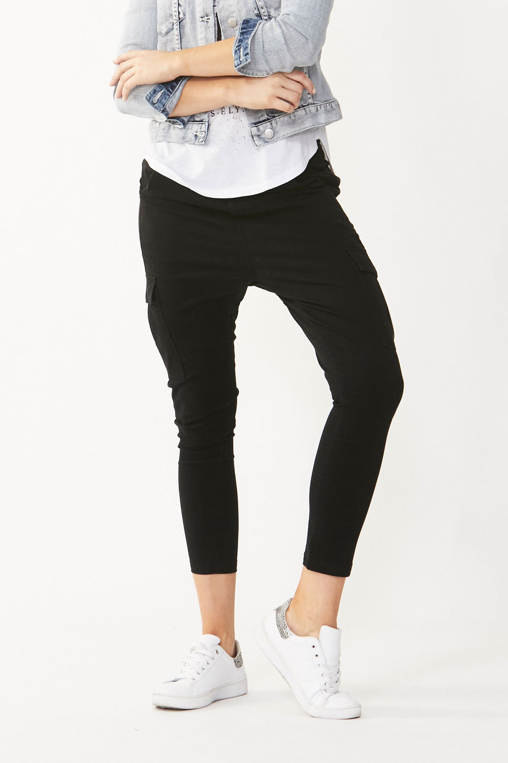 [TEST] Jessie Twill Drop Crotch Pant