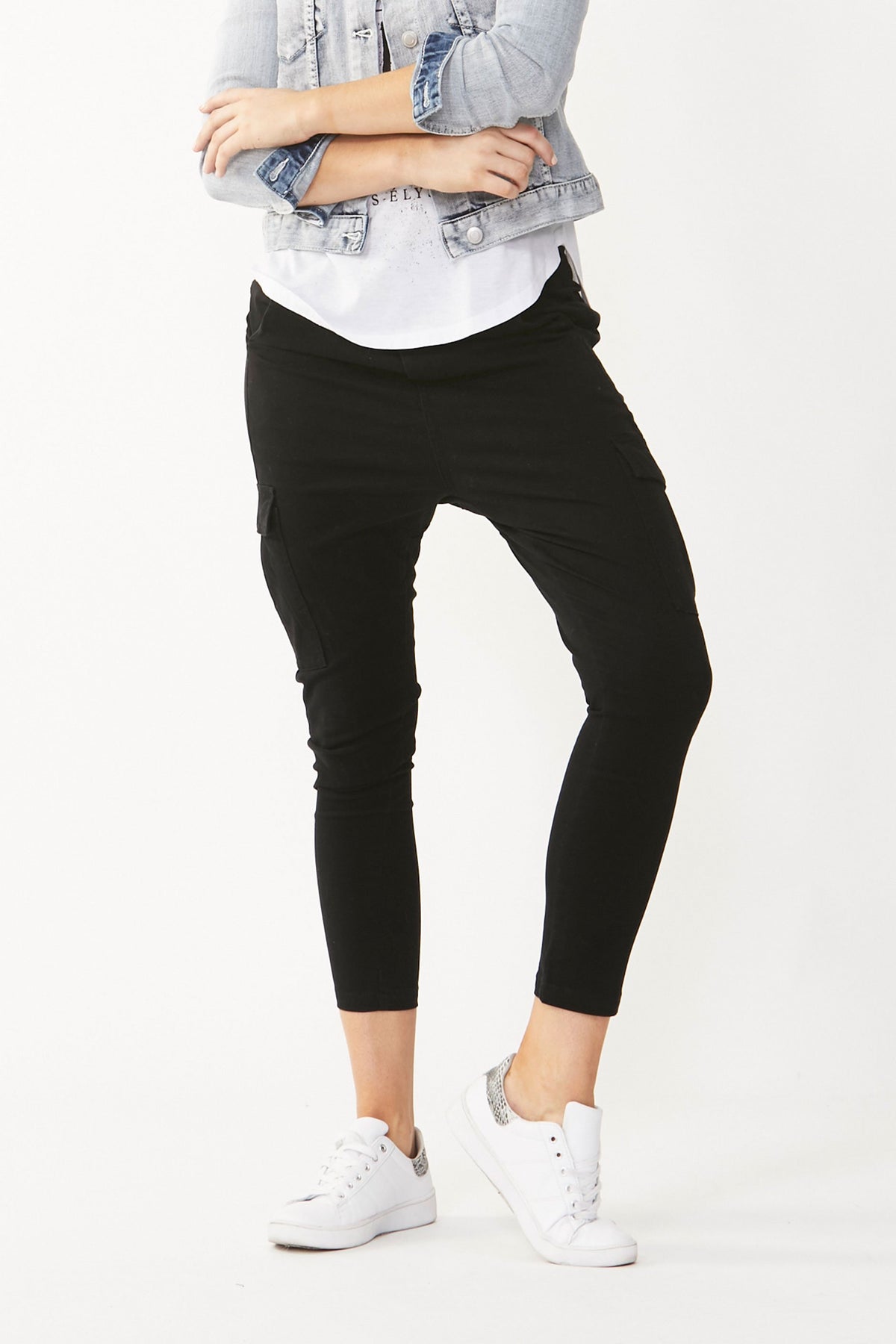 [TEST] Jessie Twill Drop Crotch Pant