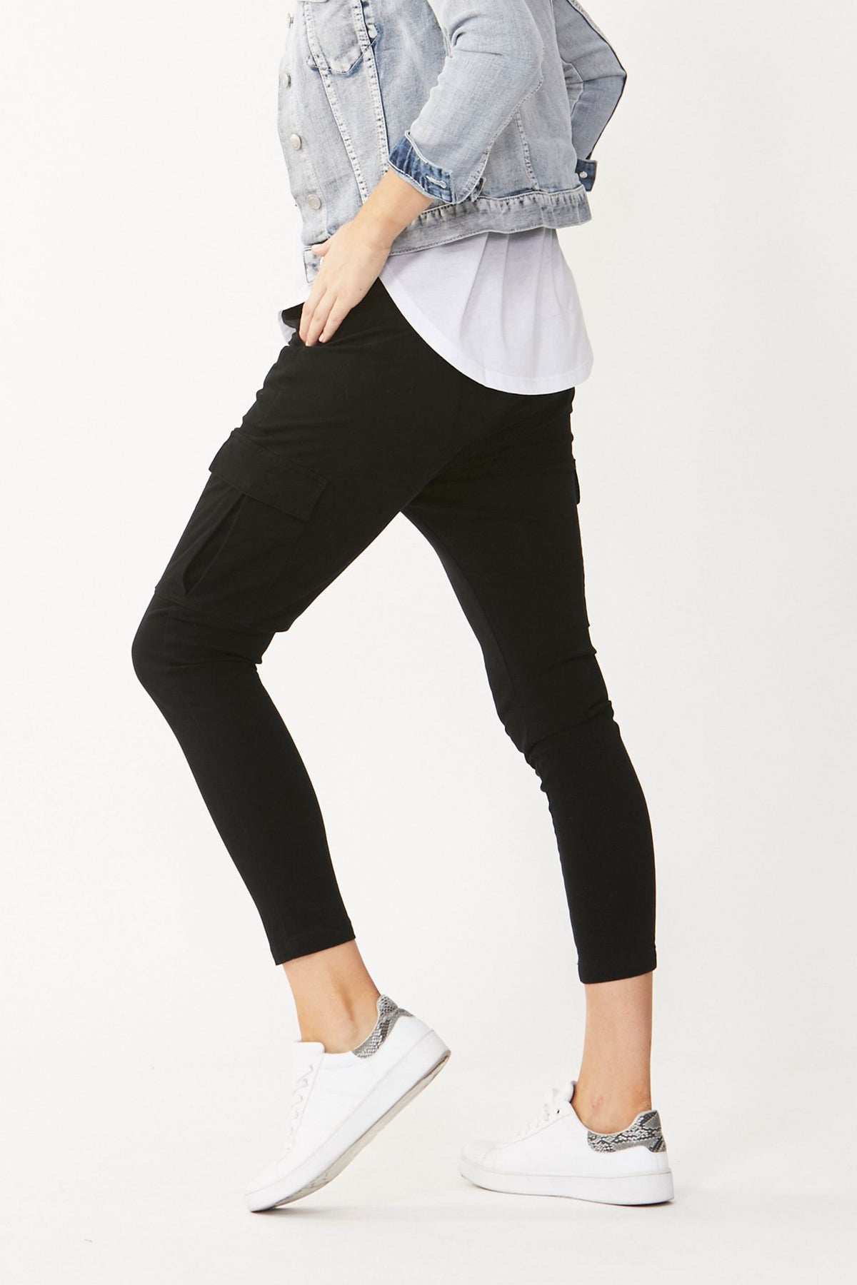 [TEST] Jessie Twill Drop Crotch Pant