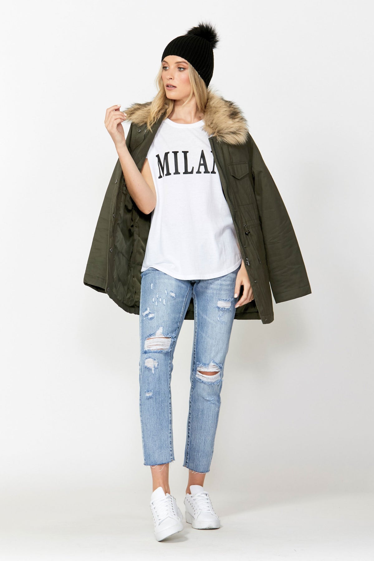 [TEST] Milan Text Tee