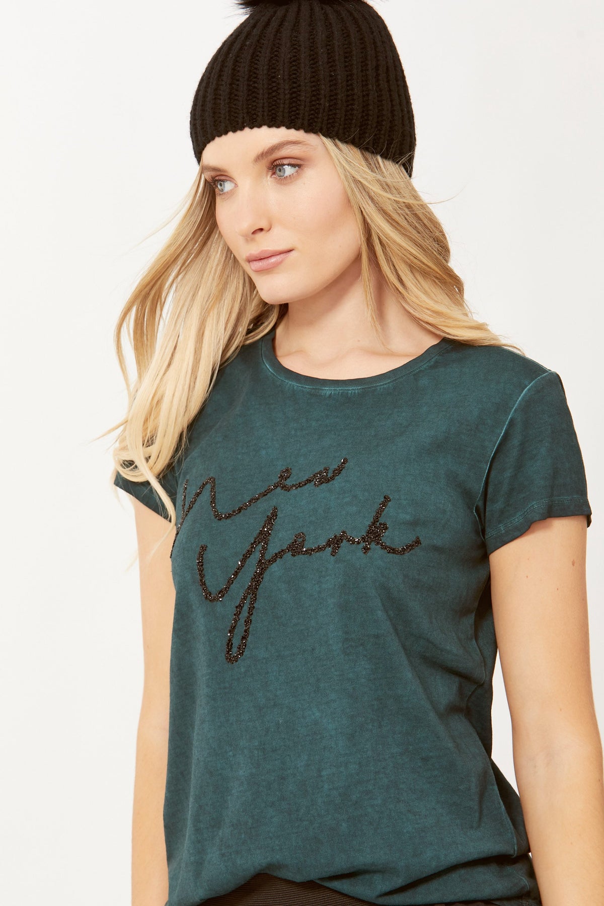[TEST] New York Embellished Tee