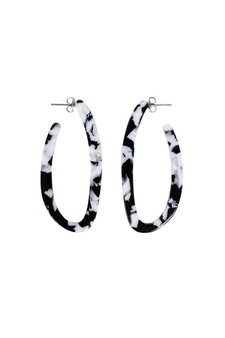 [TEST] Juila Resin Hoop Earrings