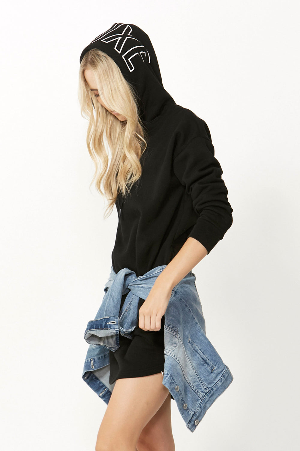[TEST] Luxe Hooded Sweat Dress