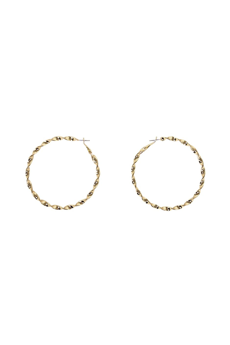 [TEST] Maria Twisted Hoop Earrings