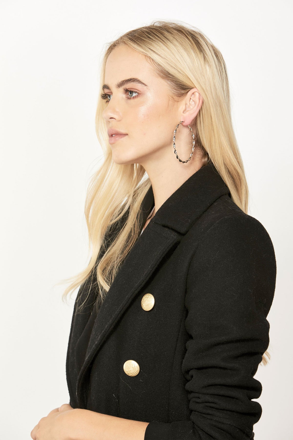 [TEST] Maria Twisted Hoop Earrings