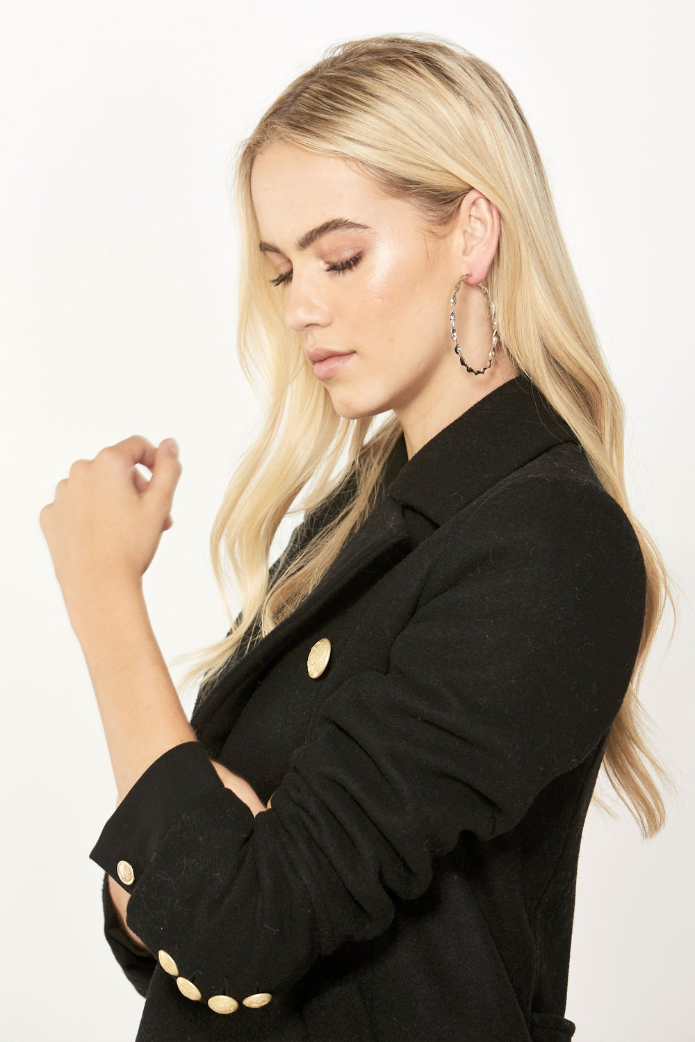[TEST] Maria Twisted Hoop Earrings