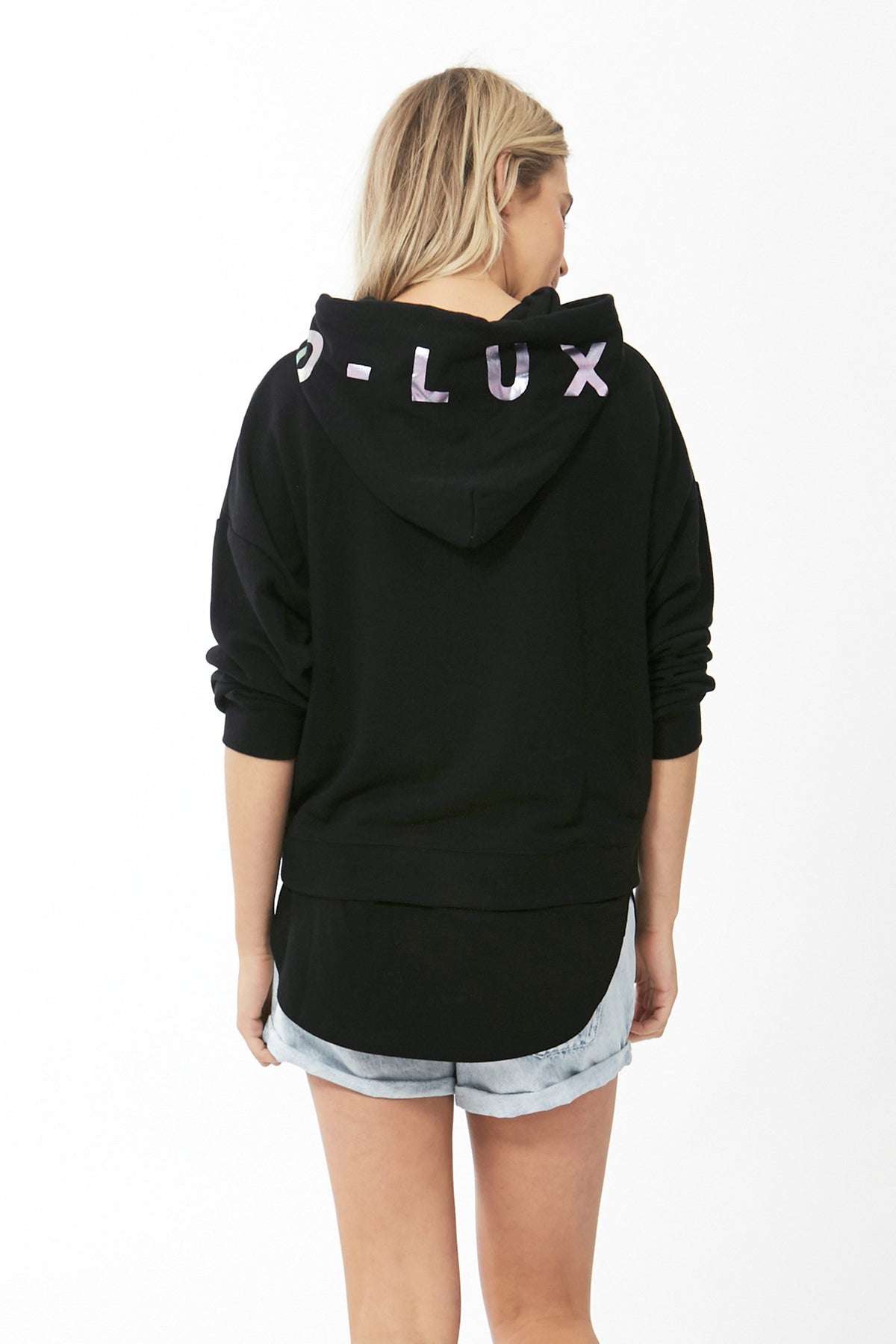 [TEST] D-Luxe Foil Hooded Sweat