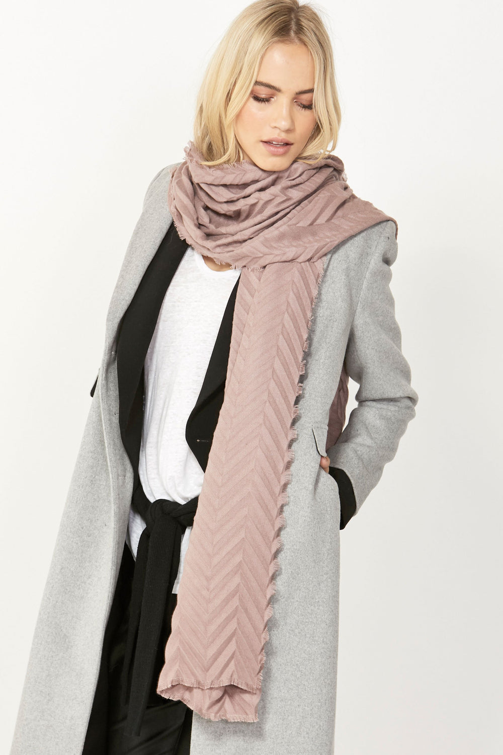 [TEST] Pleated Zig Zag Scarf