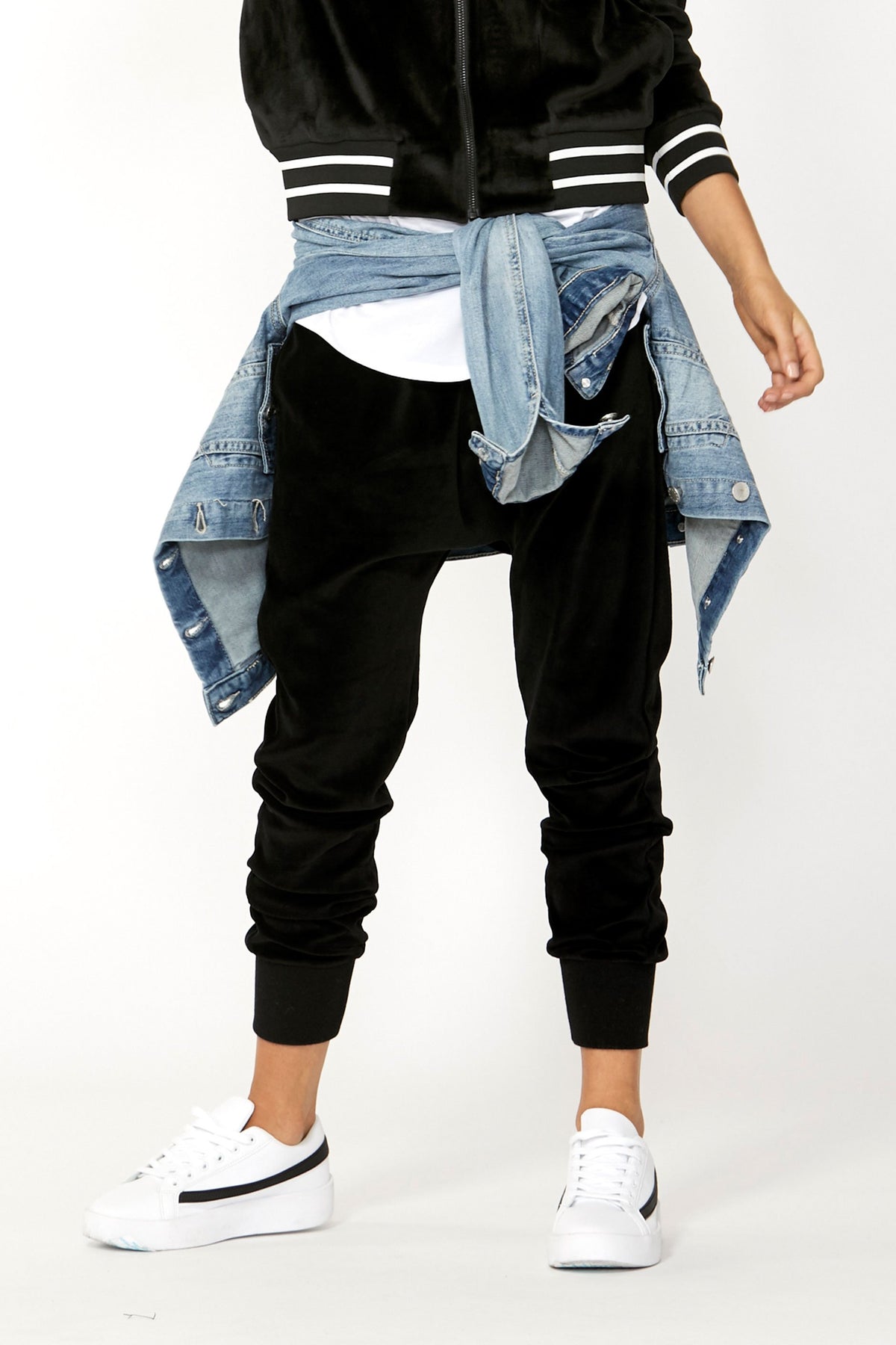 [TEST] Luxe Velour Cuffed Pant