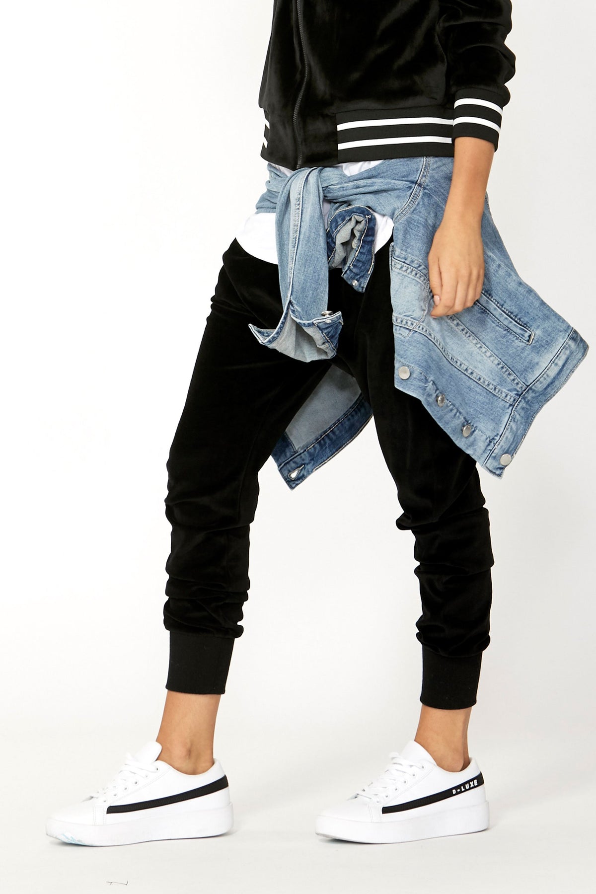 [TEST] Luxe Velour Cuffed Pant