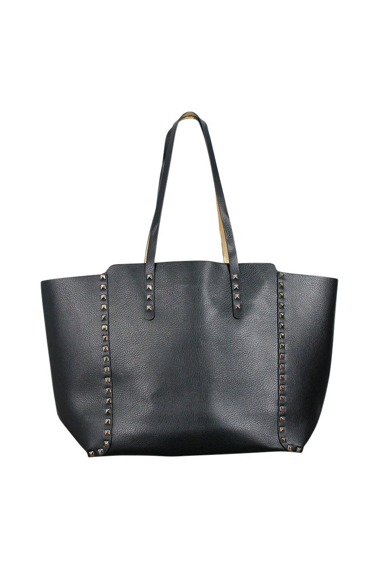 [TEST] Reversible Studded Tote Bag