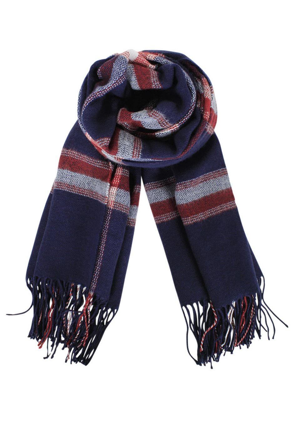 [TEST] Paris Tassel Check Scarf