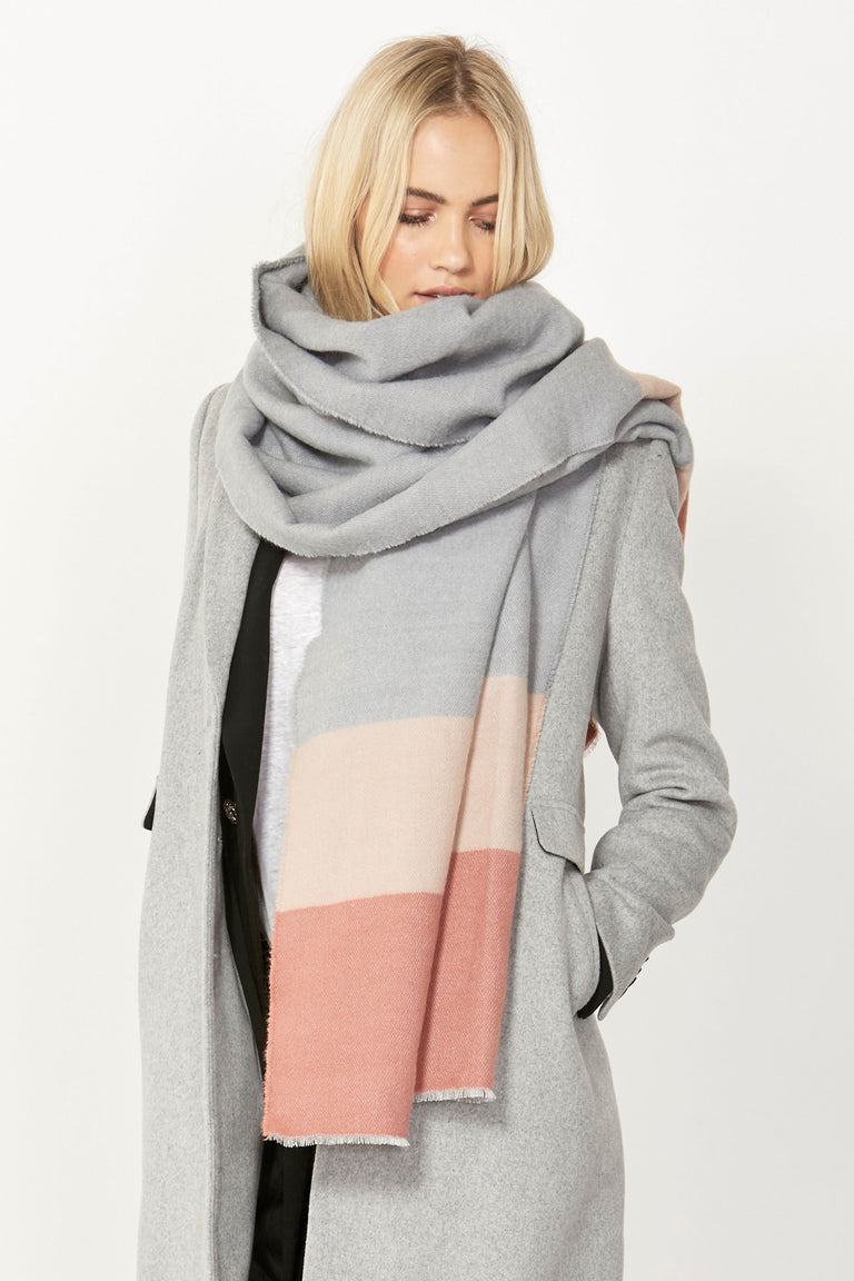 [TEST] Three Tone Woven Scarf