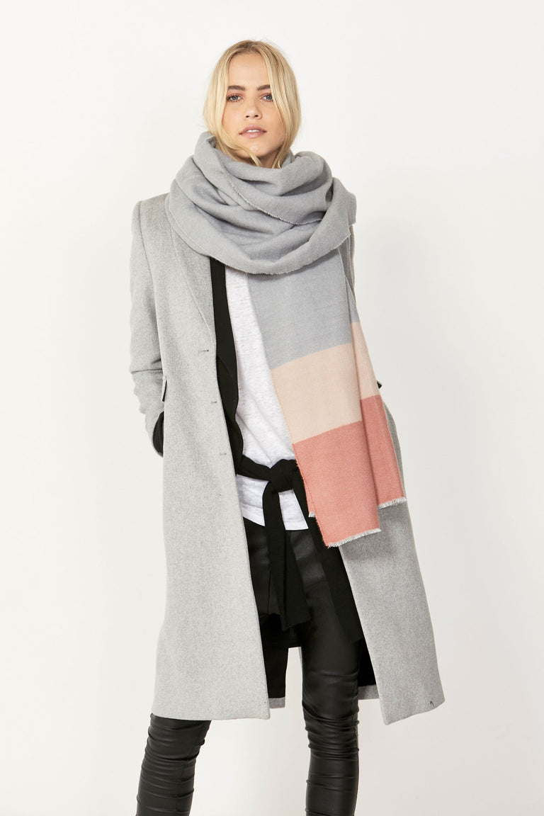 [TEST] Three Tone Woven Scarf