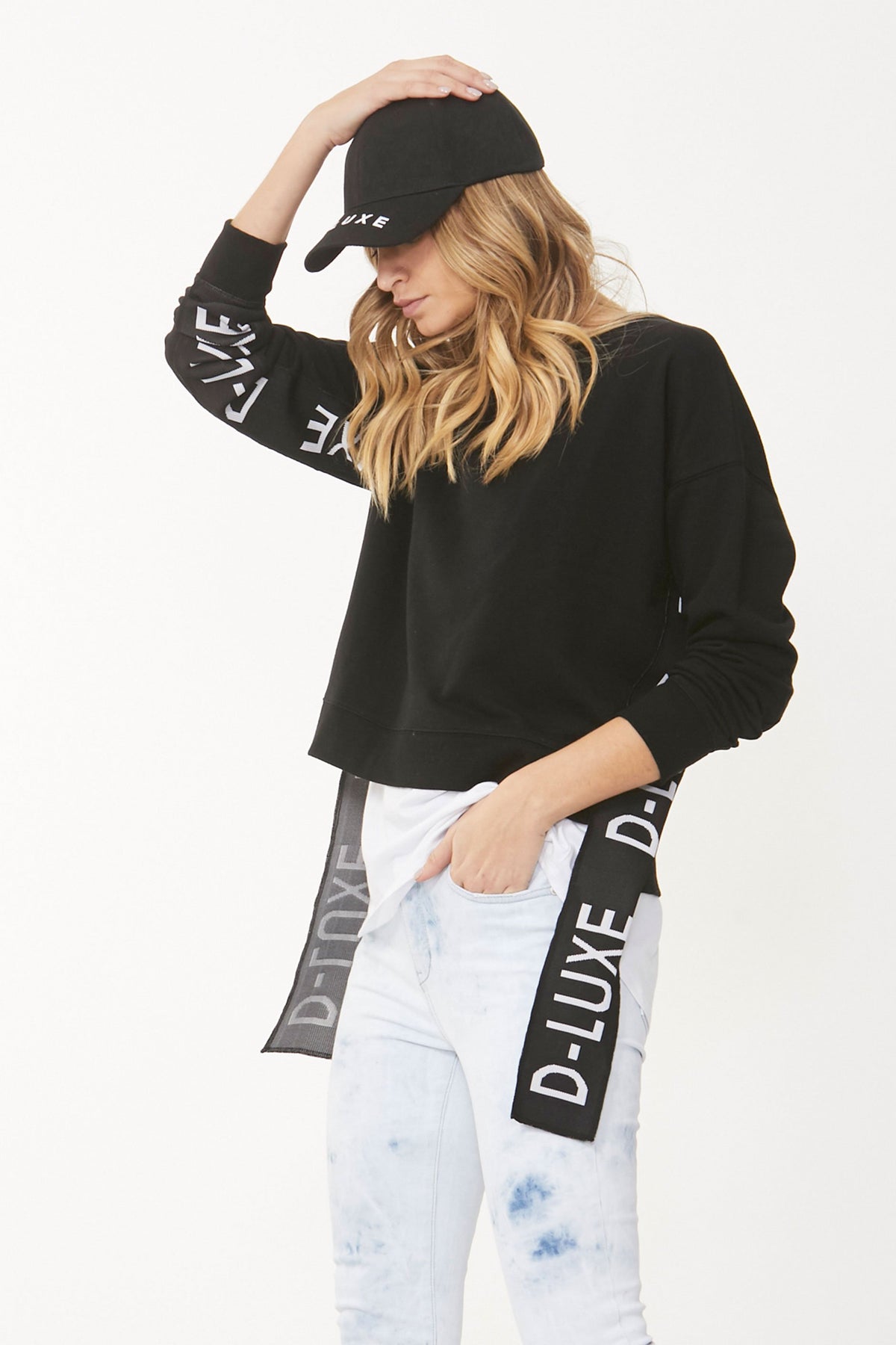 [TEST] Luxe Logo Tape Sweat