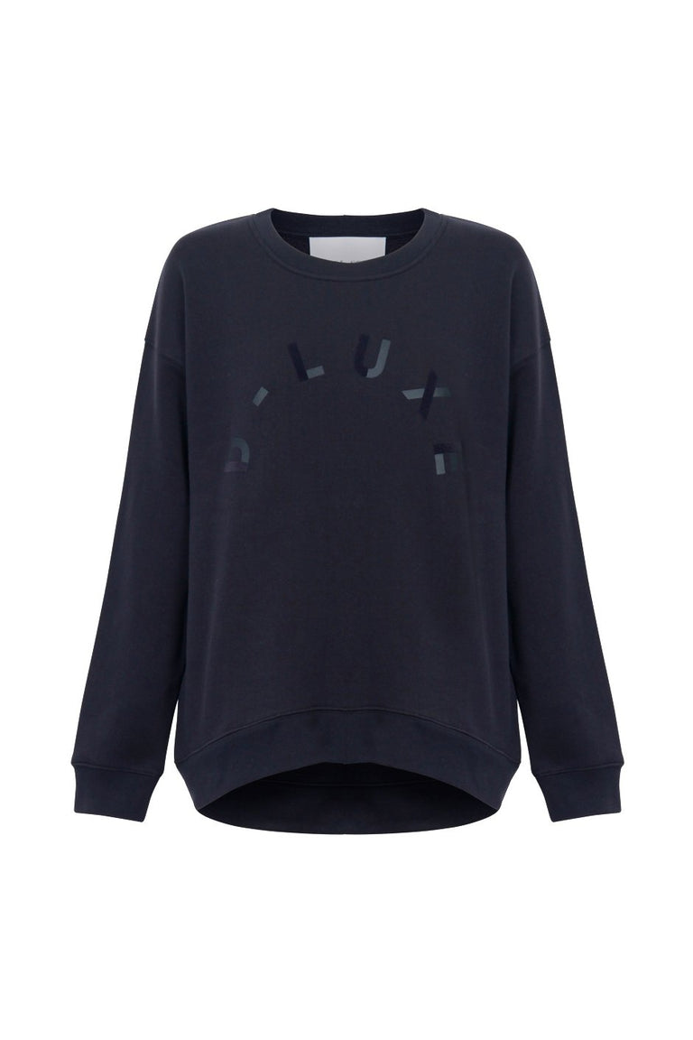 [TEST] D-Luxe Crew Flocked Sweat