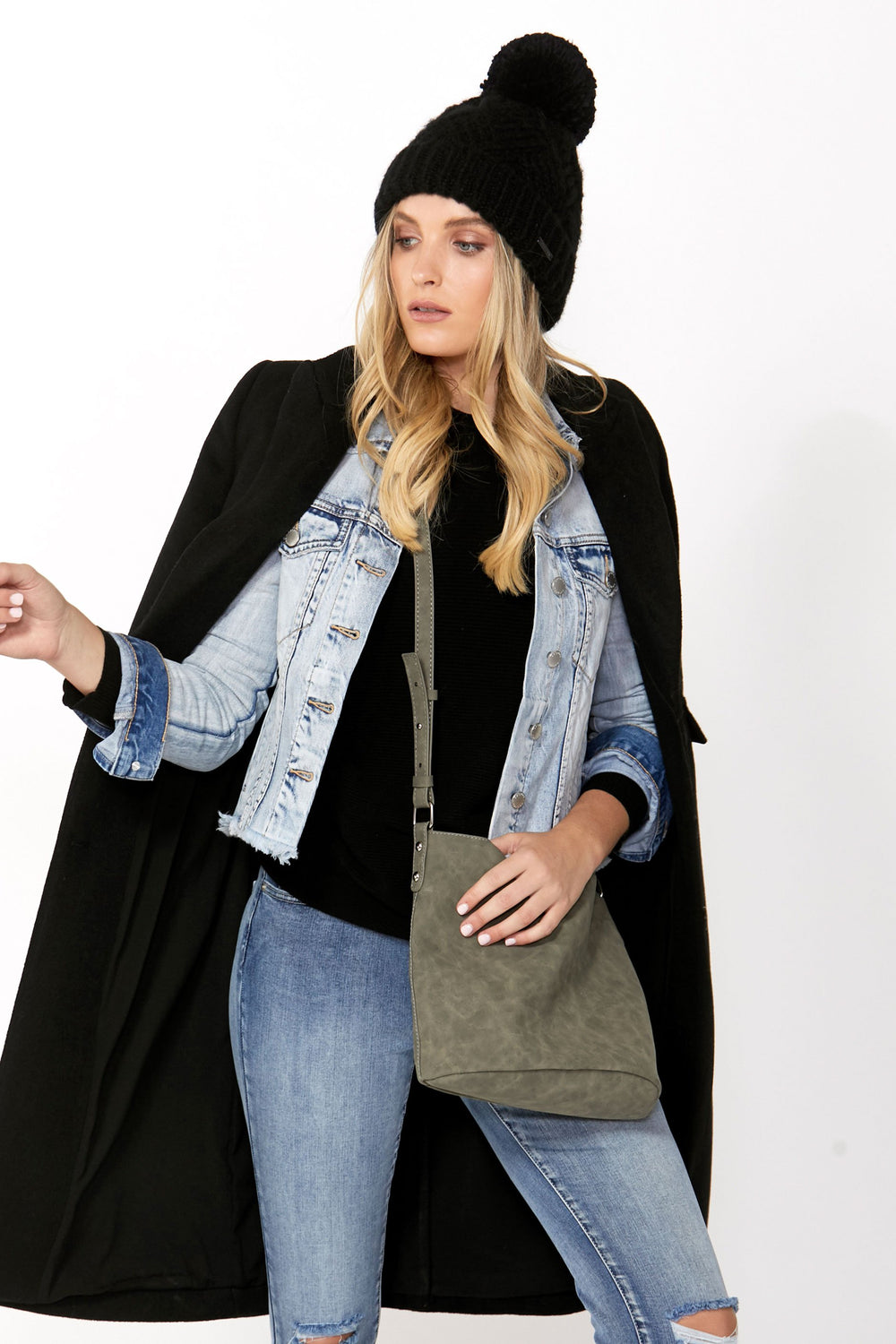 [TEST] Sarah Bucket Crossbody Bag