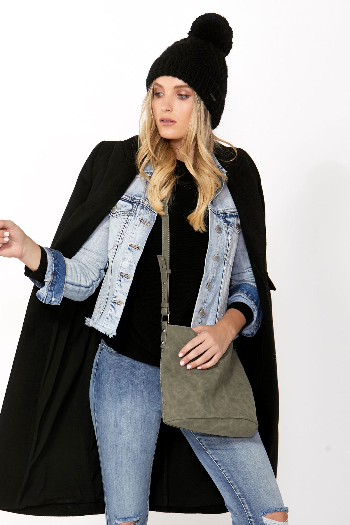 [TEST] Sarah Bucket Crossbody Bag