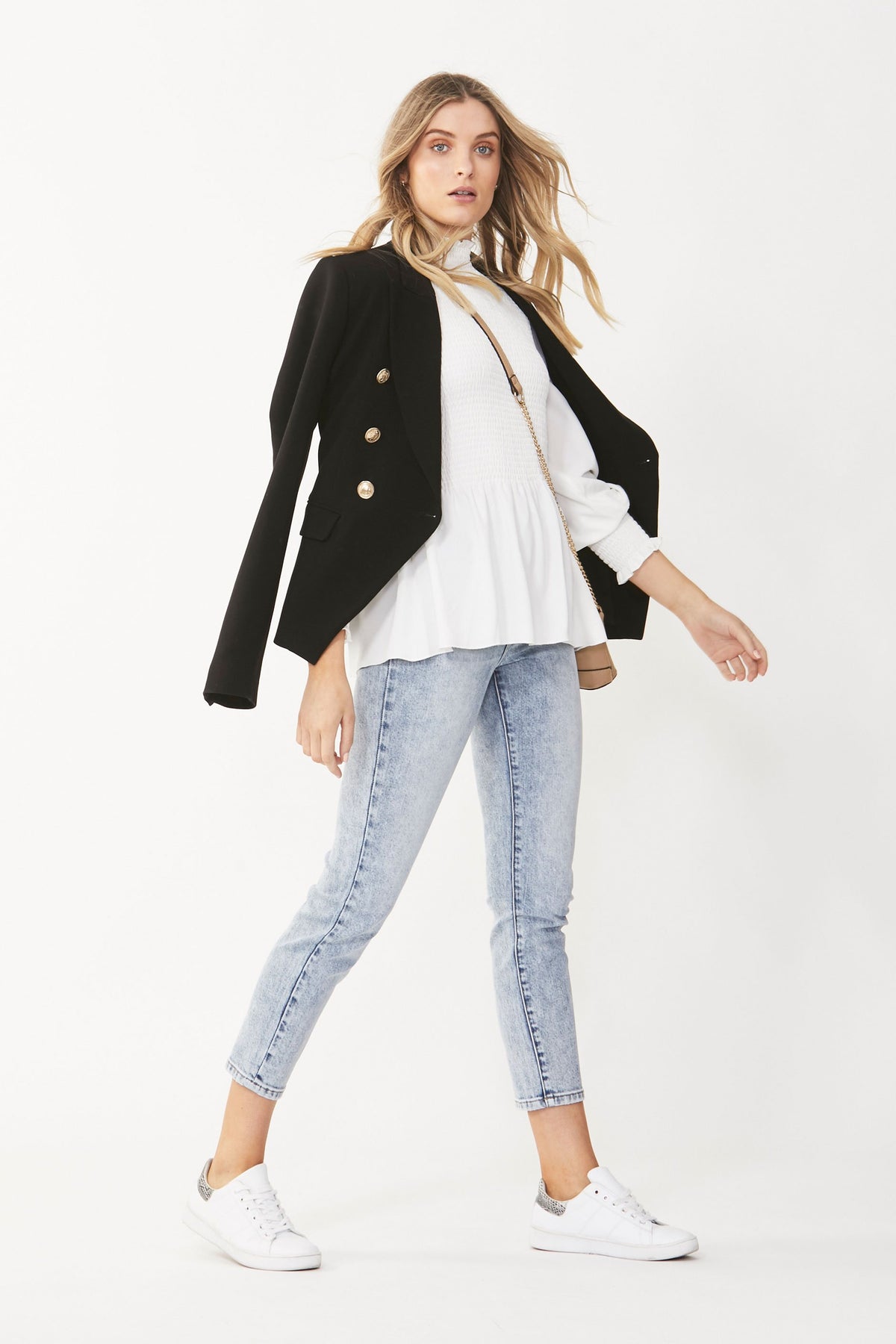 [TEST] Estelle Shirred Detail Blouse