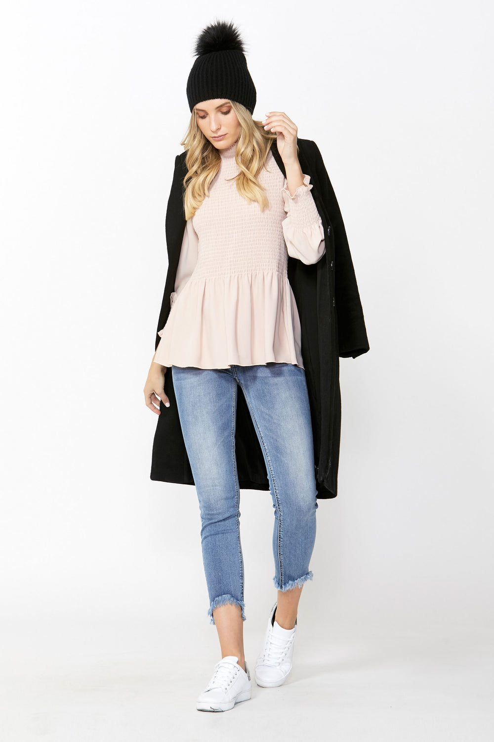 [TEST] Estelle Shirred Detail Blouse