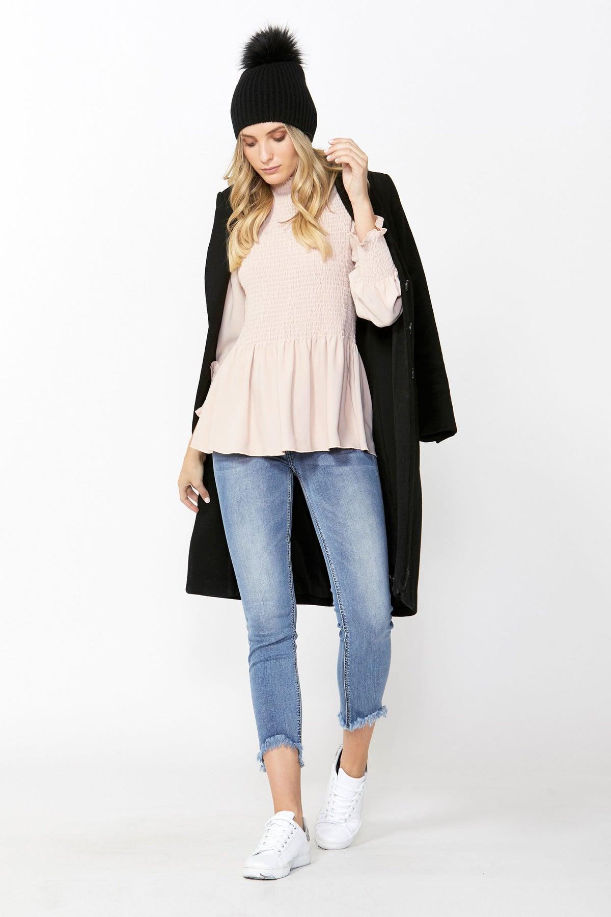 [TEST] Estelle Shirred Detail Blouse
