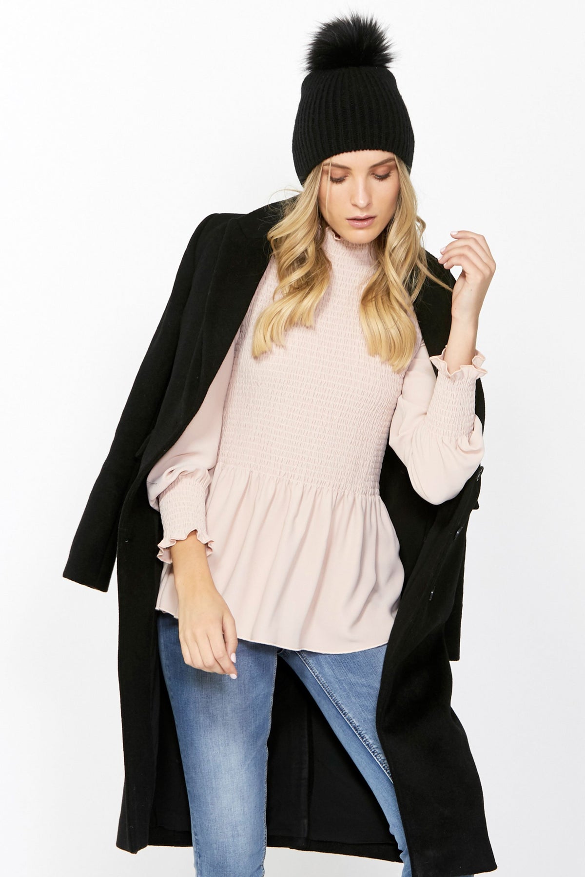 [TEST] Estelle Shirred Detail Blouse