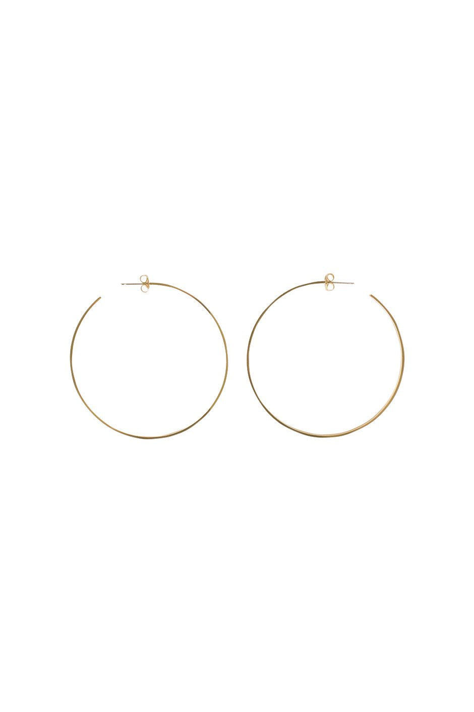 [TEST] Alysha Large Hoop Earrings