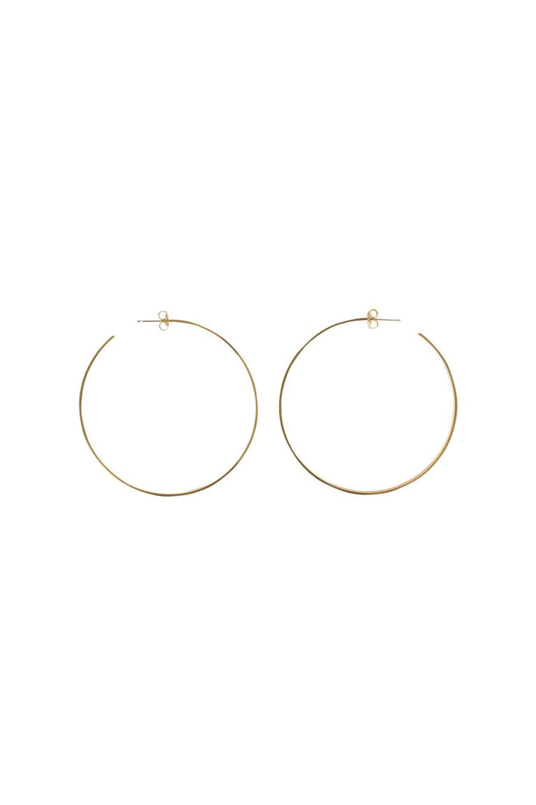 [TEST] Alysha Large Hoop Earrings