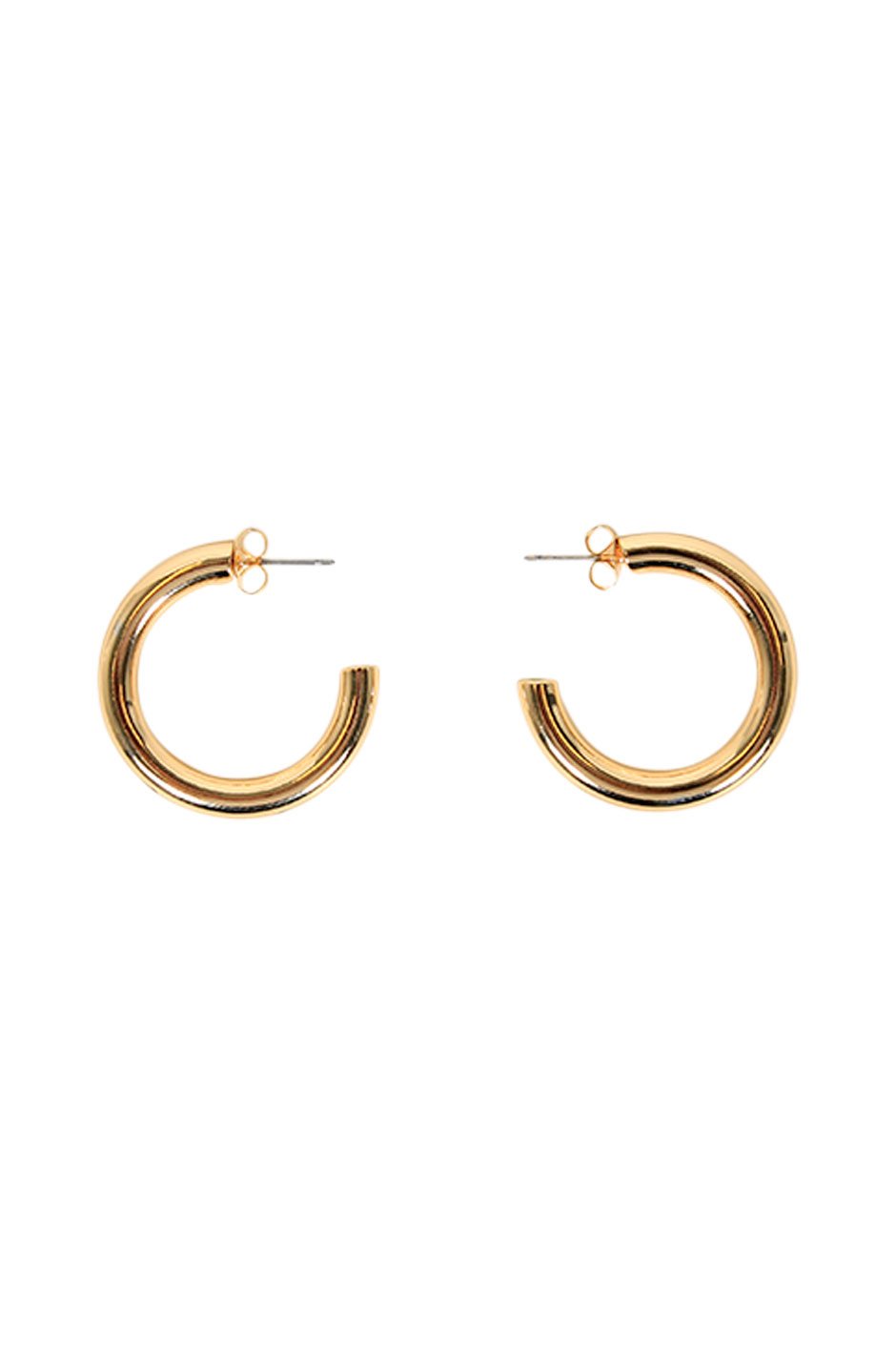 [TEST] Adele Round Tube Hoop Earrings